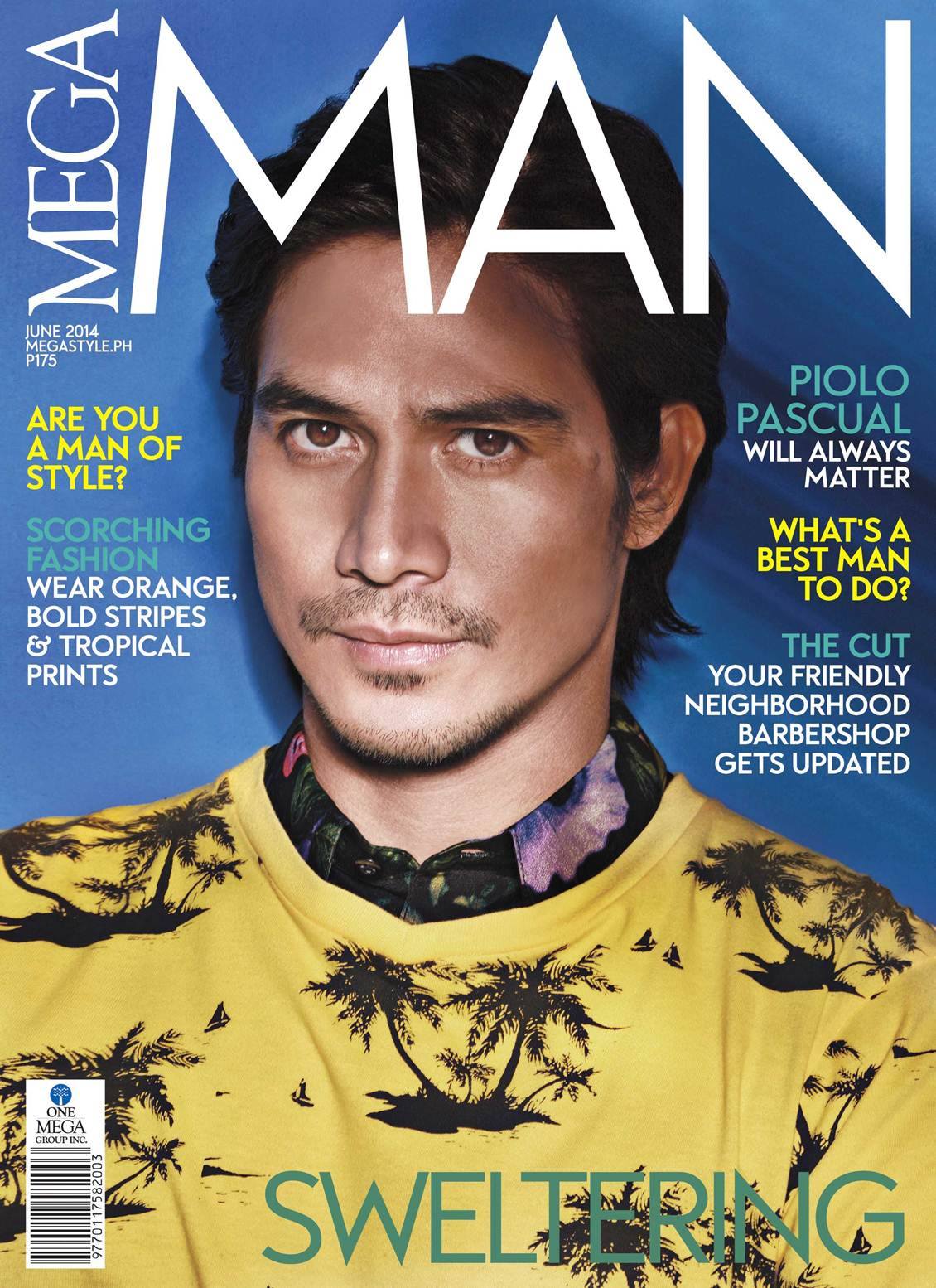 MEGA MAN June Cover Issue Featuring Piolo Pascual
