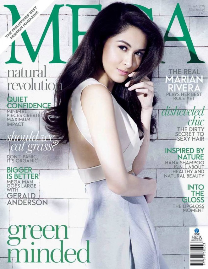 MEGA July Cover Issue Featuring Marian Rivera